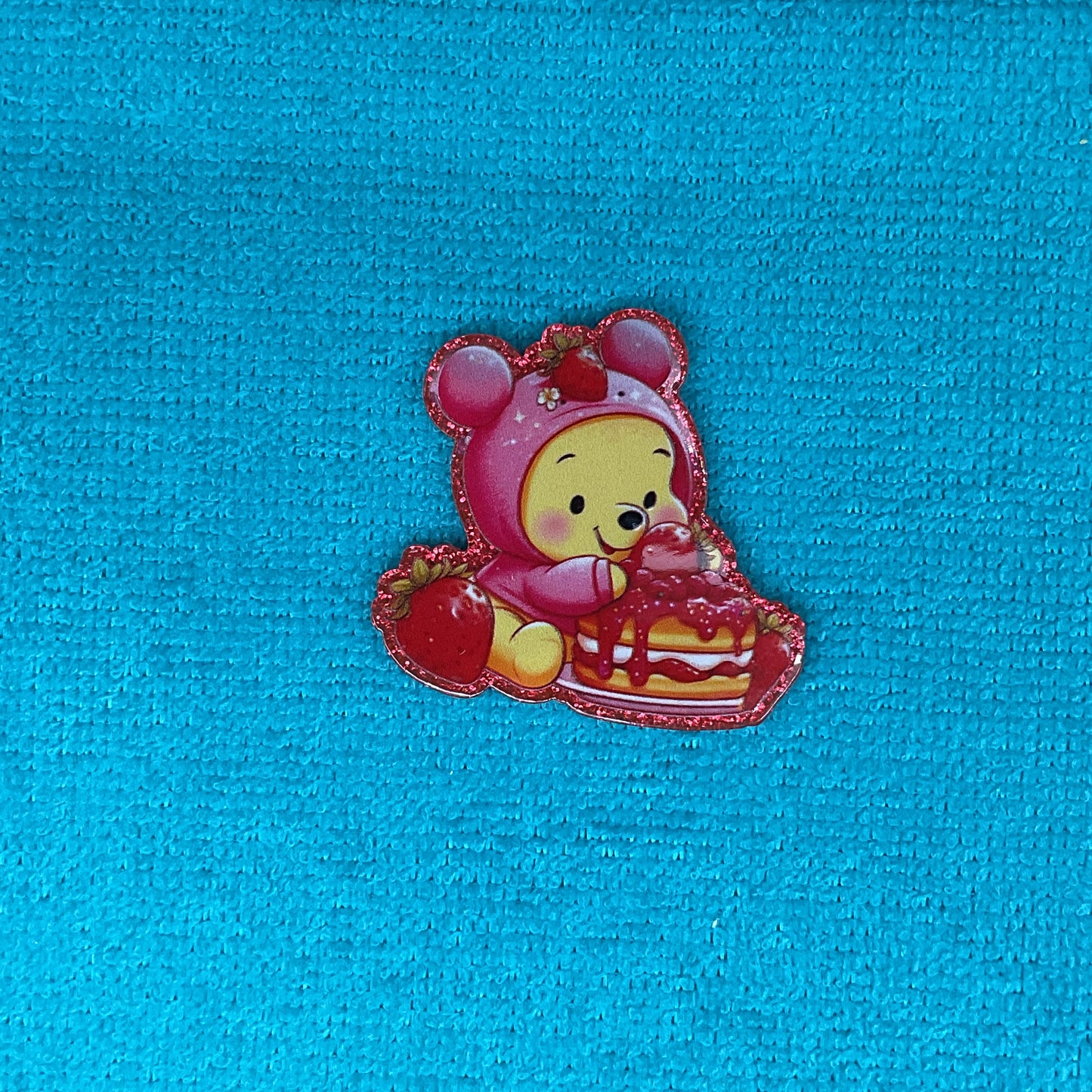 Bear with Strawberry Shortcake Acrylic