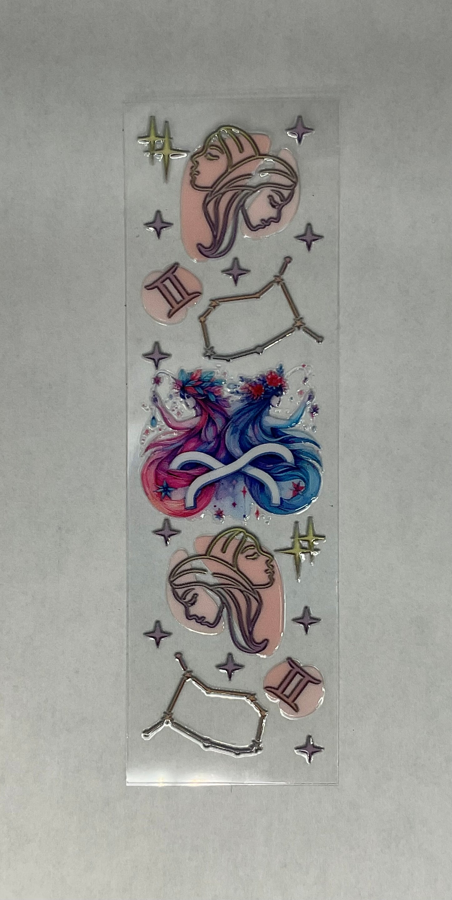 Gemini Zodiac Sign Pen Wrap